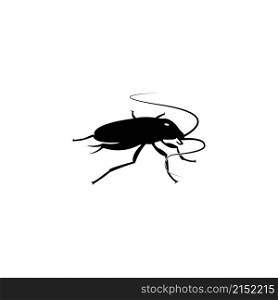 Cockroach vector icon illustration logo design