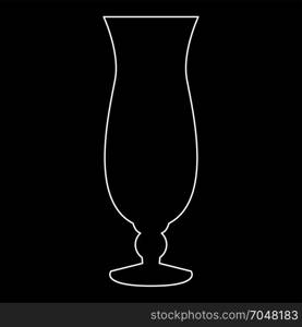 Cocktail glass icon .