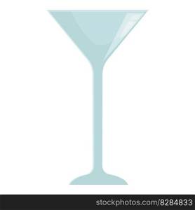Cocktail glass icon cartoon vector. Kitchen cookware. Food home. Cocktail glass icon cartoon vector. Kitchen cookware