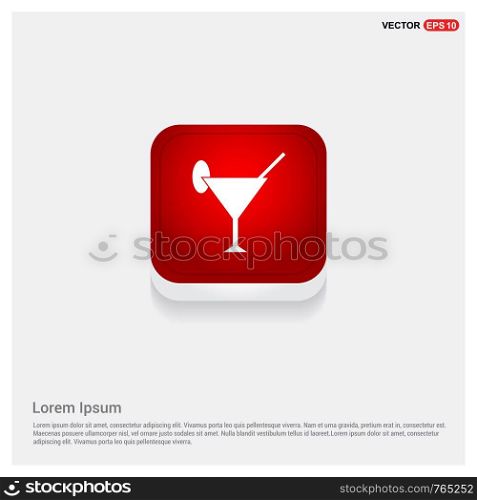 Cocktail glasses icon
