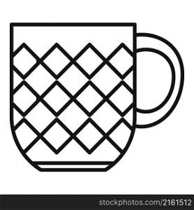 Cocoa mug icon outline vector. Hot mug. Ceramic tea cup. Cocoa mug icon outline vector. Hot mug