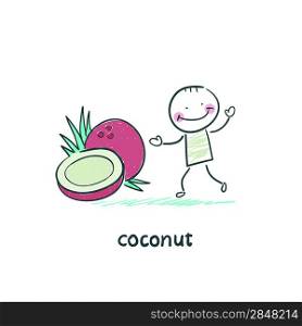 Coconut and people