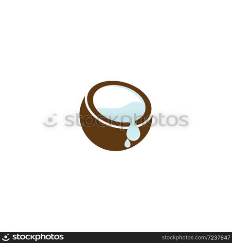 Coconut fruits vector ilustration design