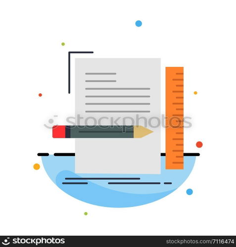 Code, coding, file, programming, script Flat Color Icon Vector