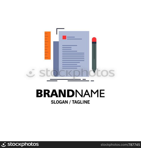 Code, coding, file, programming, script Flat Color Icon Vector