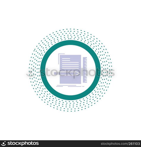 Code, coding, file, programming, script Glyph Icon. Vector isolated illustration
