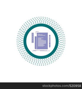 Code, coding, file, programming, script Glyph Icon. Vector isolated illustration. Vector EPS10 Abstract Template background