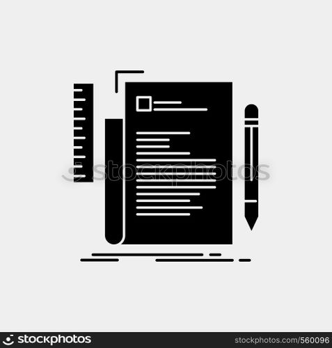 Code, coding, file, programming, script Glyph Icon. Vector isolated illustration. Vector EPS10 Abstract Template background