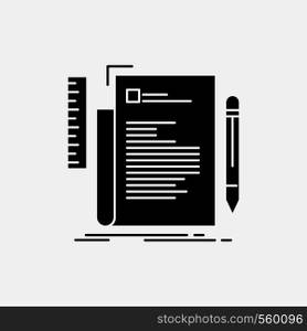 Code, coding, file, programming, script Glyph Icon. Vector isolated illustration. Vector EPS10 Abstract Template background