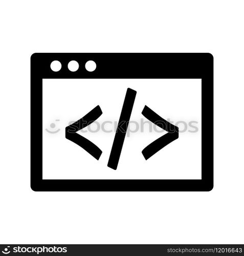 Code, coding, html icon - Beautiful vector design. Perfect use for web, print media, online design, commercial use or any kind of design project.