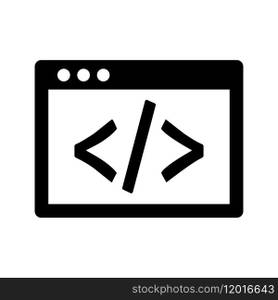 Code, coding, html icon - Beautiful vector design. Perfect use for web, print media, online design, commercial use or any kind of design project.