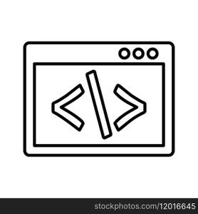 Code, coding, html icon - Beautiful vector design. Perfect use for web, print media, online design, commercial use or any kind of design project.