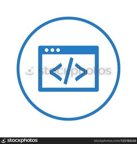 Code, coding, html icon - Beautiful vector design. Perfect use for web, print media, online design, commercial use or any kind of design project.