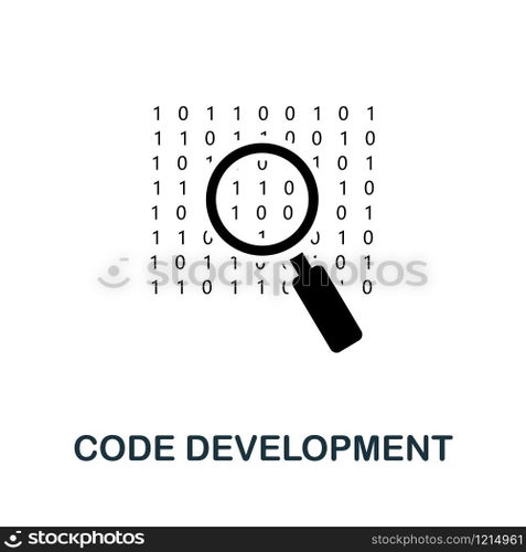 Code Development icon. Creative element design from programmer icons collection. Pixel perfect Code Development icon for web design, apps, software, print usage.. Code Development icon. Creative element design from programmer icons collection. Pixel perfect Code Development icon for web design, apps, software, print usage