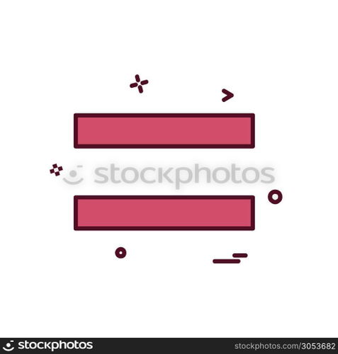 Code icon design vector