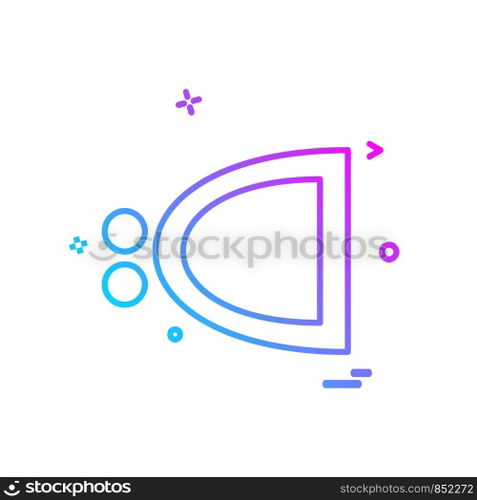 Code icon design vector