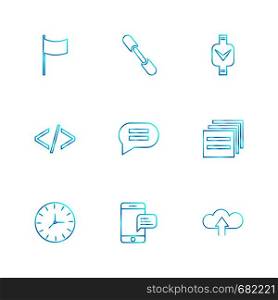 code , message , watch , seo , technology , internet , flags , computer , icon, vector, design, flat, collection, style, creative, icons , ui , user interface , cart , shopping , online ,