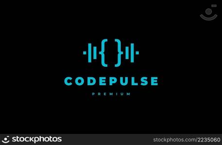 Coding Pulse Logo Design Template