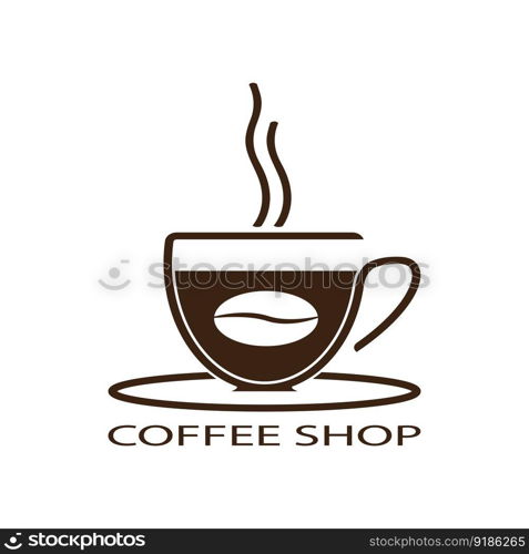 coffe cup icon vector illustration template design