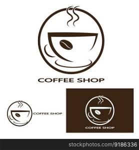 coffe cup icon vector illustration template design