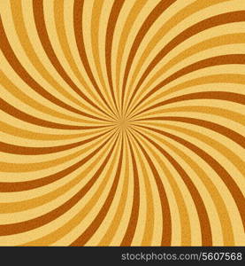 Coffee abstract hypnotic background. vector illustration