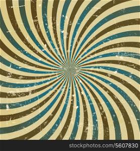 Coffee abstract hypnotic background. vector illustration. EPS 10.