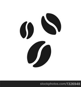 Coffee bean symbol sign. Coffee bean icon Isolated on a white background. Vector EPS 10