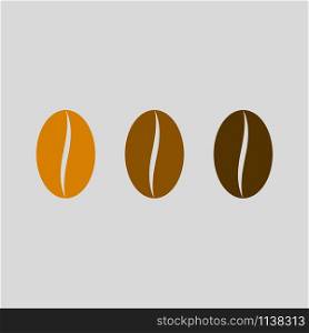 Coffee bean vector icon. Coffee Roasting. Vector illustration