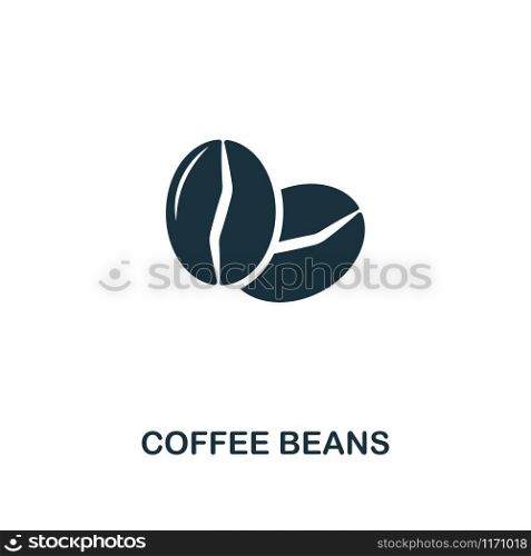 Coffee Beans icon. Premium style design from coffe shop collection. UX and UI. Pixel perfect coffee beans icon. For web design, apps, software, printing usage.. Coffee Beans icon. Premium style design from coffe shop icon collection. UI and UX. Pixel perfect coffee beans icon. For web design, apps, software, print usage.