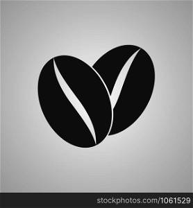 Coffee beans icons sign. Vector eps10 illustration