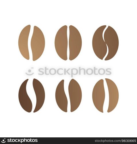Coffee Beans Logo Template vector 