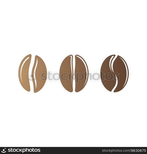 Coffee Beans Logo Template vector 