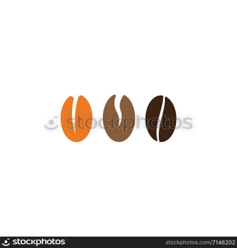 Coffee Beans Logo Template vector icon design