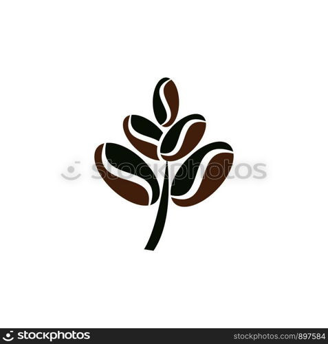 Coffee Beans Logo Template vector icon design