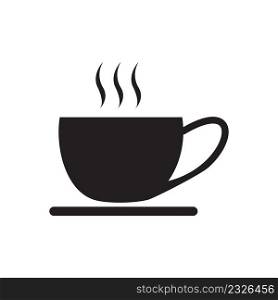coffee cup hot sign icon