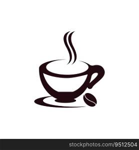 Coffee Cup icon And Symbol Vector Template Illustration
