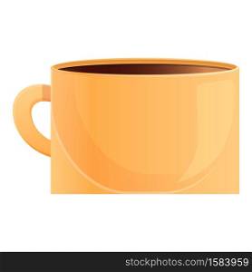 Coffee cup icon. Cartoon of coffee cup vector icon for web design isolated on white background. Coffee cup icon, cartoon style