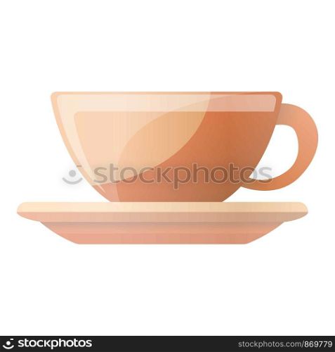 Coffee cup icon. Cartoon of coffee cup vector icon for web design isolated on white background. Coffee cup icon, cartoon style