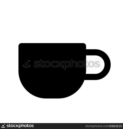 coffee cup, icon on isolated background,