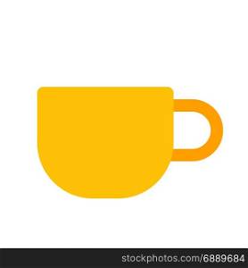 coffee cup, icon on isolated background