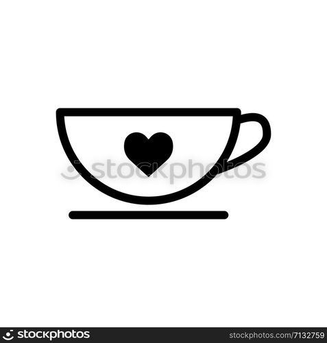 Coffee cup icon trendy