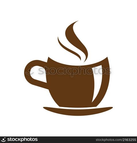 Coffee cup logo images illustration design