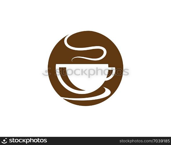 Coffee cup Logo Template. Coffee cup Logo Template vector icon design