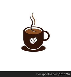 Coffee cup Logo Template vector icon design