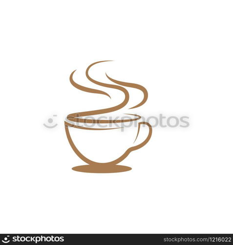 Coffee cup Logo Template vector icon design