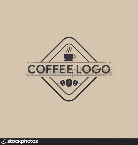 Coffee cup Logo Template vector icon design