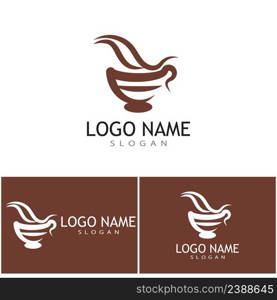 Coffee cup Logo Template vector icon design