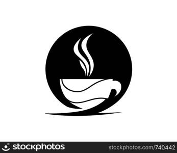 Coffee cup Logo Template vector icon design