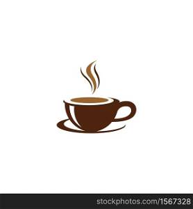 Coffee cup vector icon illustration design