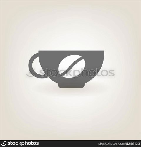 Coffee cup with coffee